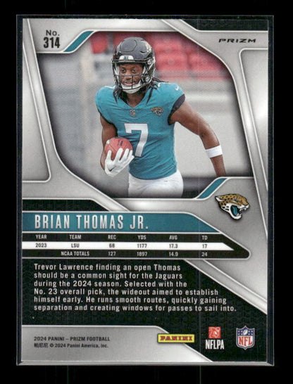 Brian Thomas Jr. - 2024 Prizm Football - Disco Prizm - Rookie