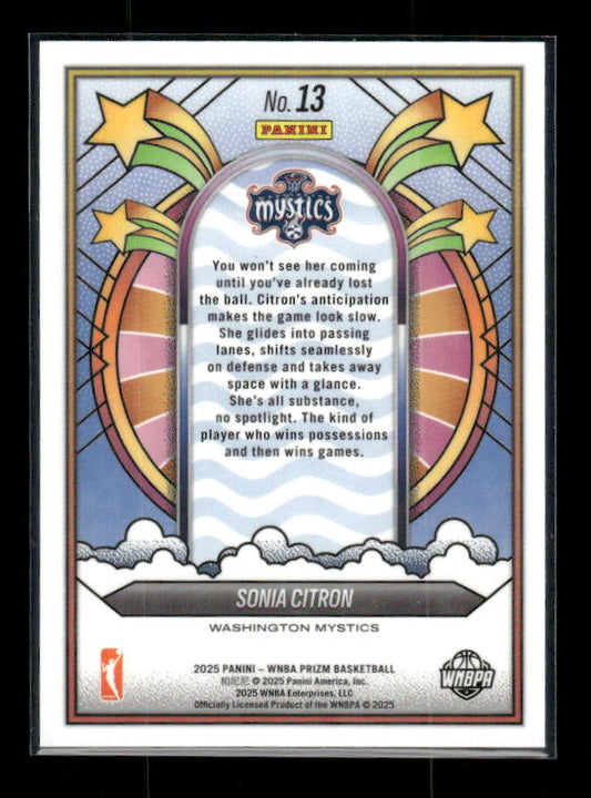 Sonia Citron - 2025 Prizm WNBA - Groovy - Rookie