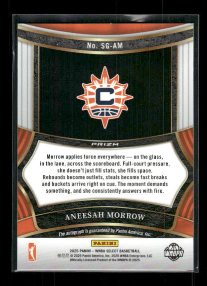 Aneesah Morrow - 2025 Select WNBA - Signatures Auto - Rookie