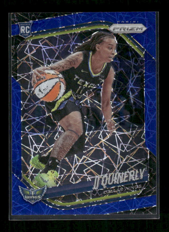 JJ Quinerly - 2025 Prizm WNBA - Blue Velocity - Rookie