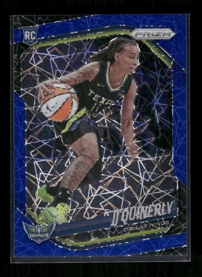 JJ Quinerly - 2025 Prizm WNBA - Blue Velocity - Rookie