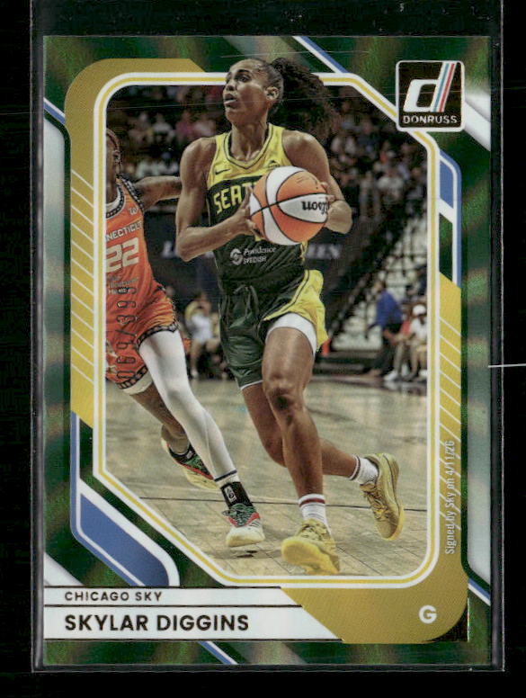 Skylar Diggins - 2026 Donruss WNBA - Green Laser /399