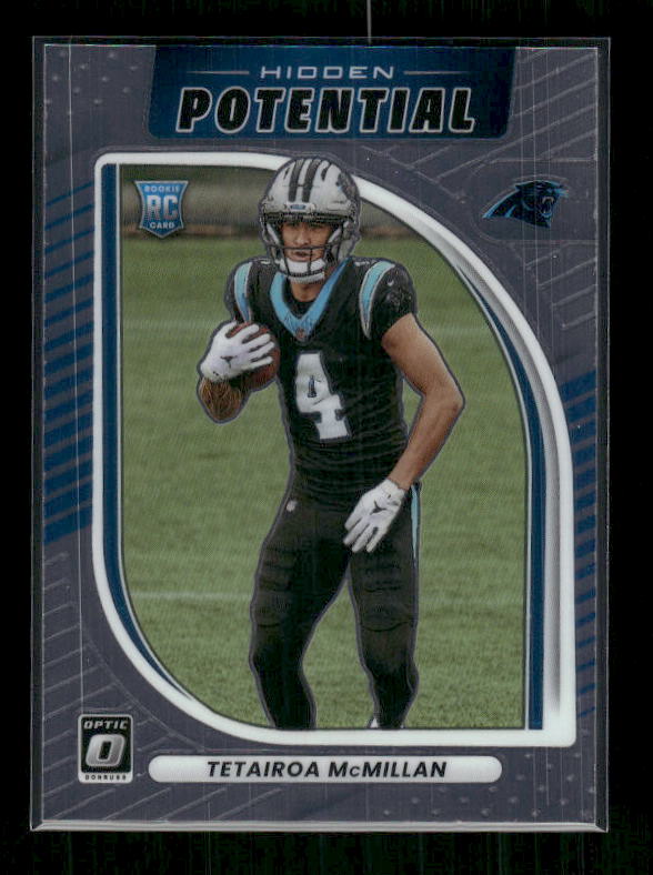Tetairoa McMillan - 2025 Optic Football - Hidden Potential - Rookie