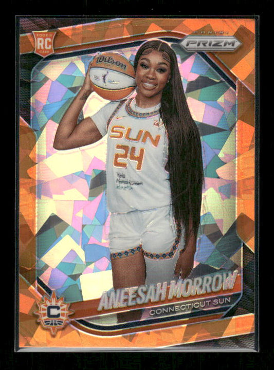 Aneesah Morrow - 2025 Prizm WNBA - Orange Ice Prizm - Rookie Variation