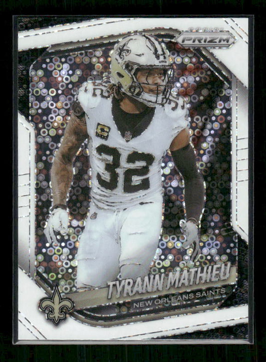 Tyrann Mathieu - 2025 Prizm Football - White Disco