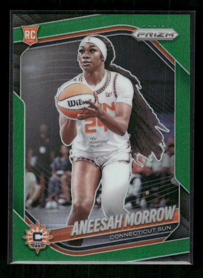 Aneesah Morrow - 2025 Prizm WNBA - Green Prizm - Rookie