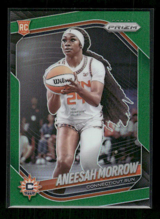 Aneesah Morrow - 2025 Prizm WNBA - Green Prizm - Rookie