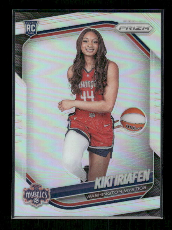 Kiki Iriafen - 2025 Prizm WNBA - Silver Prizm - Rookie Variation