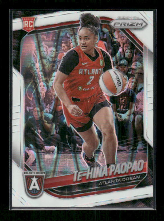 Te Hina Paopao - 2025 Prizm WNBA - White Seismic - Rookie