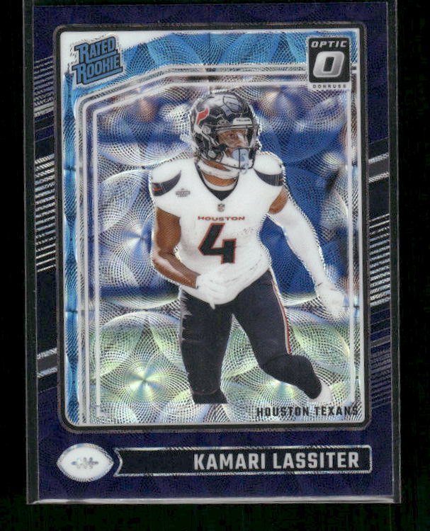 Kamari Lassiter - 2024 Donruss Optic - Purple Scope - Rated Rookie