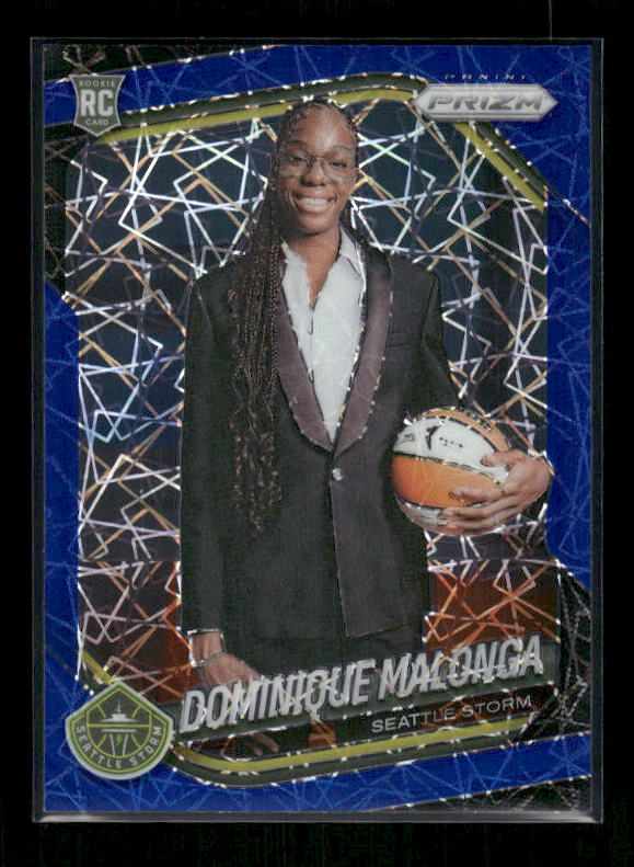 Dominique Malonga - 2025 Prizm WNBA - Blue Velocity - Rookie