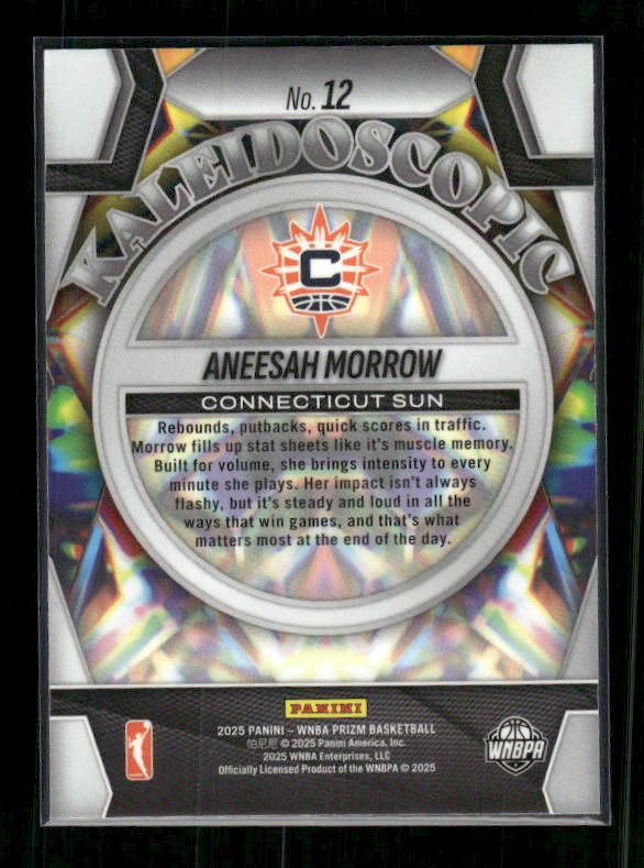 Aneesah Morrow - 2025 Prizm WNBA - Kaleidoscopic - Rookie