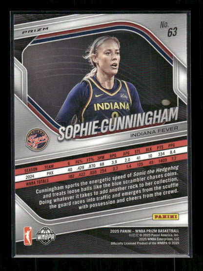 Sophie Cunningham - 2025 Prizm WNBA - WNBA Logo Prizm