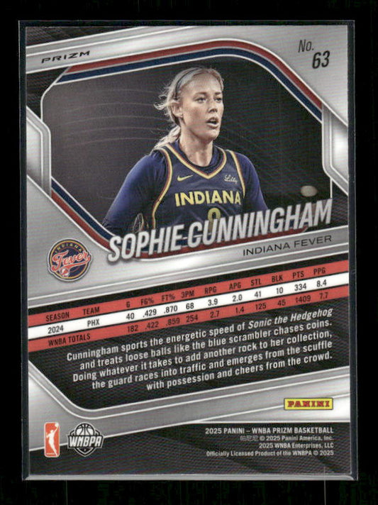 Sophie Cunningham - 2025 Prizm WNBA - WNBA Logo Prizm