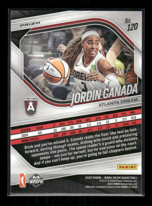 Jordan Canada - 2025 Prizm WNBA - Blue Velocity
