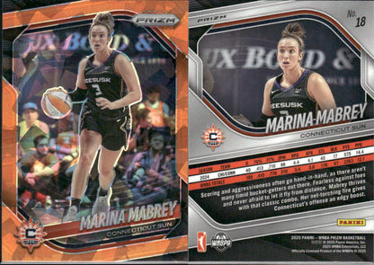 Marina Mabrey - 2025 Prizm WNBA 7 Card Lot
