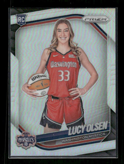 Lucy Olsen - 2025 Prizm WNBA - Silver Prizm - Rookie Variation
