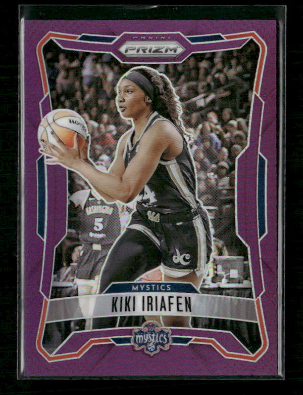 Kiki Iriafen - 2026 Prizm WNBA - Purple Prizm /149