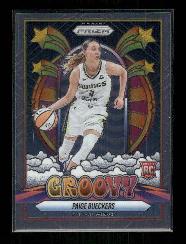 Paige Bueckers - 2025 Prizm WNBA - Groovy - Rookie