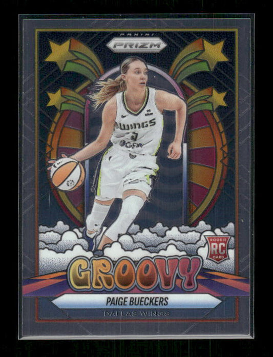Paige Bueckers - 2025 Prizm WNBA - Groovy - Rookie