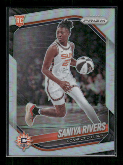 Saniya Rivers - 2025 Prizm WNBA - Silver Prizm - Rookie