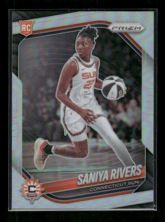 Saniya Rivers - 2025 Prizm WNBA - Silver Prizm - Rookie