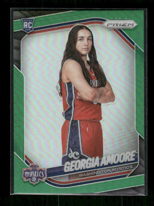 Georgia Amoore - 2025 Prizm WNBA - Green Prizm - Rookie