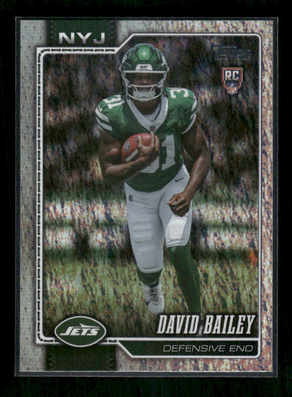 David Bailey - 2026 Flagship Football - Sandglitter - Rookie