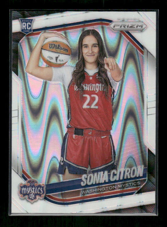 Sonia Citron - 2025 Prizm WNBA - White Seismic - Rookie Variation