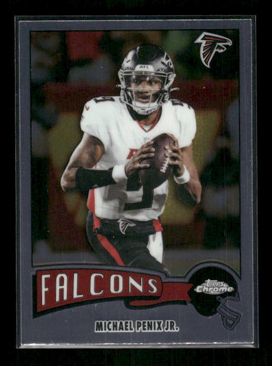 Michael Penix Jr. - 2025 Topps Chrome Football - 1975 Topps