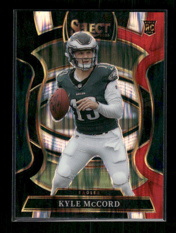 Kyle McCord - 2025 Select Football - Black & Red Shock - Rookie