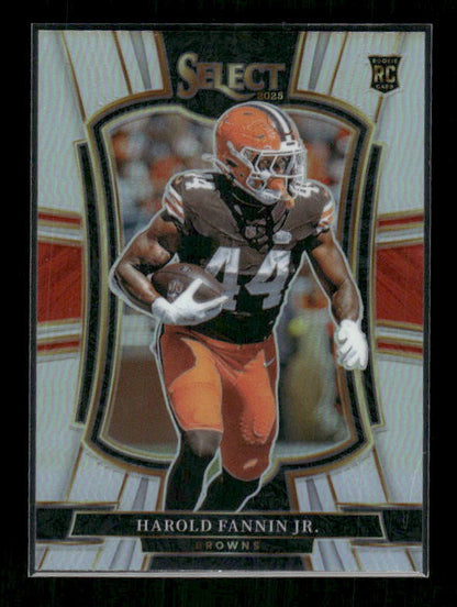 Harold Fannin Jr. - 2025 Select Football - Premier Silver Prizm - Rookie