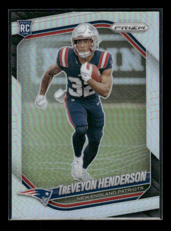 TreVeyon Henderson - 2025 Prizm Football - Silver Prizm - Rookie