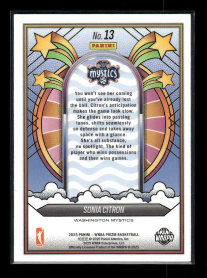 Sonia Citron - 2025 Prizm WNBA - Groovy - Rookie
