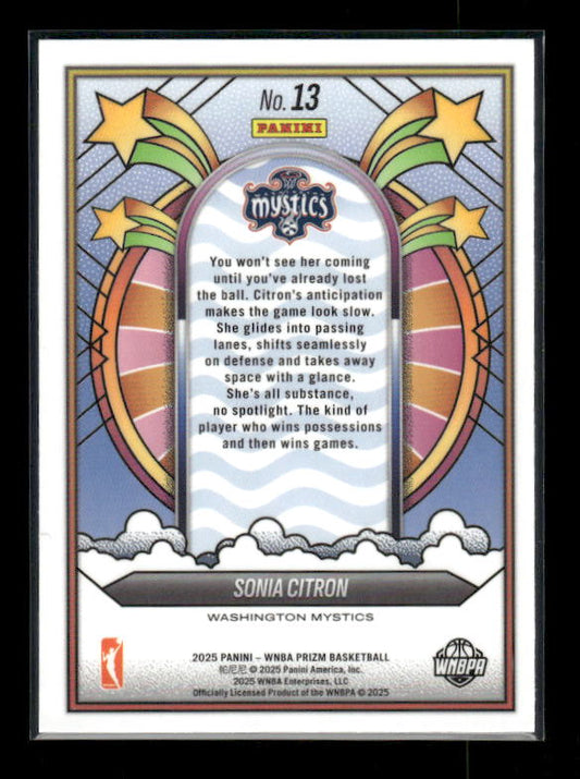 Sonia Citron - 2025 Prizm WNBA - Groovy - Rookie