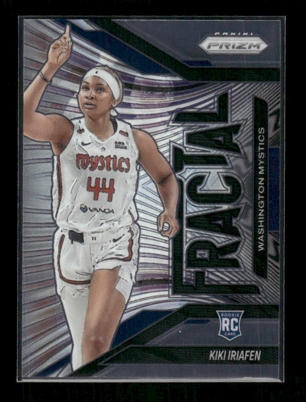 Kiki Iriafen - 2025 Prizm WNBA - Fractal - Rookie