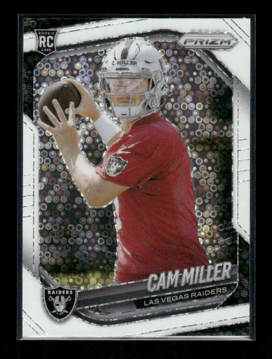 Cam Miller - 2025 Prizm Football - White Disco - Rookie