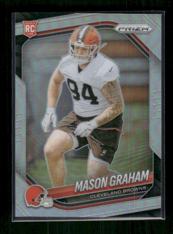 Mason Graham - 2025 Prizm Football - Silver Prizm - Rookie