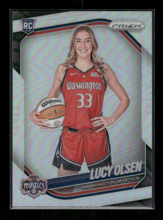 Lucy Olsen - 2025 Prizm WNBA - Silver Prizm - Rookie Variation