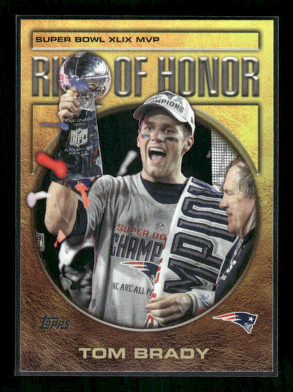 Tom Brady - 2026 Flagship Football - Ring of Honor