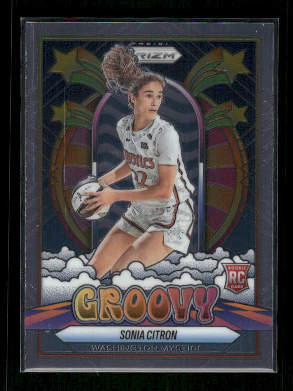 Sonia Citron - 2025 Prizm WNBA - Groovy - Rookie