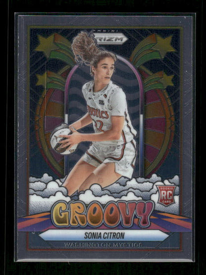 Sonia Citron - 2025 Prizm WNBA - Groovy - Rookie