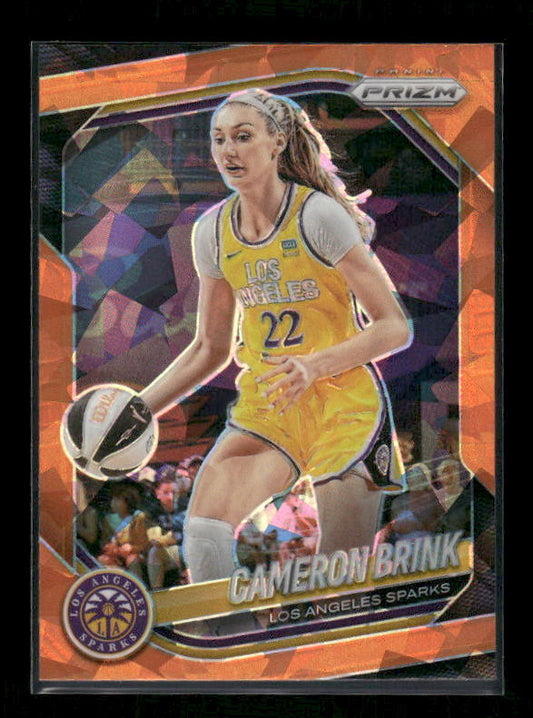 Cameron Brink - 2025 Prizm WNBA - Orange Ice