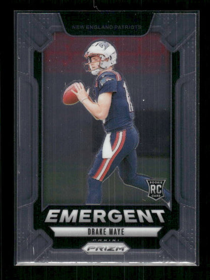Drake Maye - 2024 Panini Prizm - Emergent - Rookie