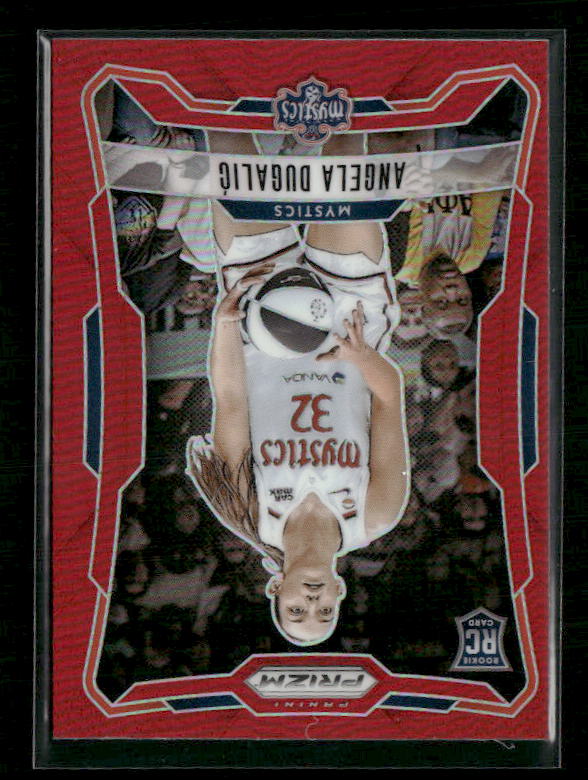 Angela Dugalic - 2026 Prizm WNBA - Red Prizm /299 - Rookie