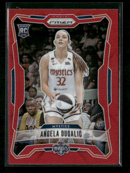 Angela Dugalic - 2026 Prizm WNBA - Red Prizm /299 - Rookie