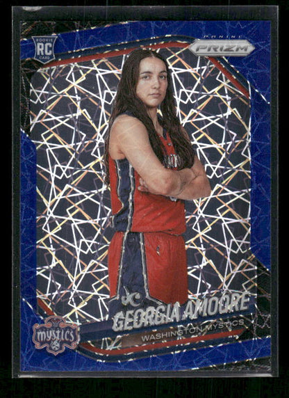 Georgia Amoore - 2025 Prizm WNBA - Blue Velocity - Rookie