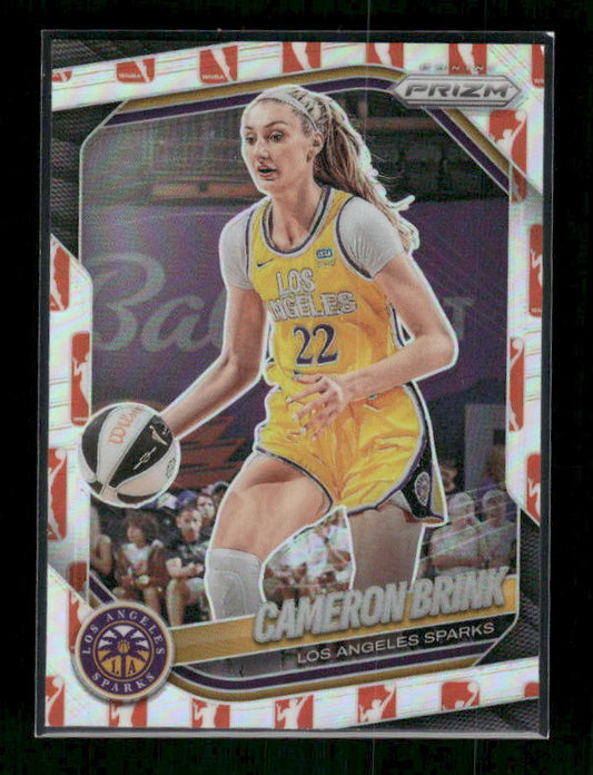 Cameron Brink - 2025 Prizm WNBA - WNBA Logo Prizm