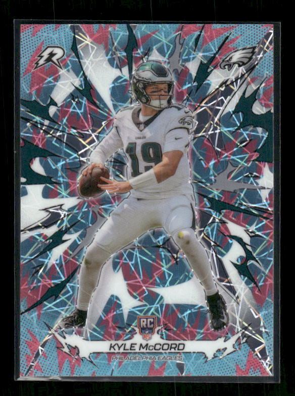 Kyle McCord - 2025 Resurgence Football - Sky Blue and Pink Shock - Rookie