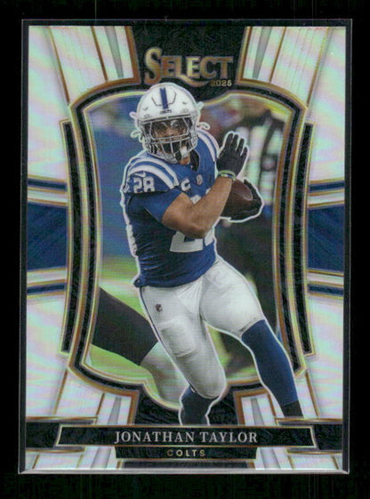 Jonathan Taylor - 2025 Select Football - Premier Silver Prizm